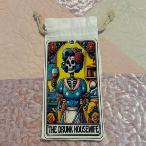 Cavas Colorful Skeleton Wine Bag